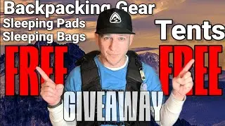 FREE Giveaway (Tent, Air Pad, Sleeping bag) #backpacking #camping #hiking #survival #outdoors