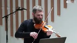Johnny Gandelsman performs Adeliia Faizullina's new work, 