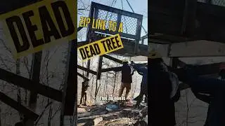 Zip line repair guy is a real job! #tradework