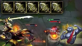 URF MASTER YI 35 KILLS 5 INFINITY EDGES COMPLETE DESTRUCTION