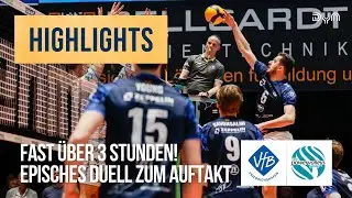 VfB Friedrichshafen - SWD powervolleys Düren | Highlights Volleyball Bundesliga