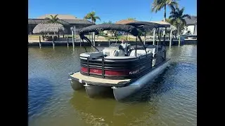 2022 Harris 250 Solstice w/ 250 Merc Verado brokerage boat offered by Marinemax, Venice, Fl.