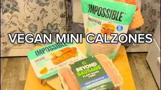 Vegan Mini Calzones to feed the hungry