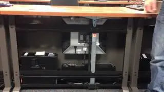 Enwork Classroom Table Monitor Lift 0115