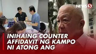 Atong Ang, naghain ng counter-affidavit sa 7 reklamo hinggil sa mga nawawalang sabungero