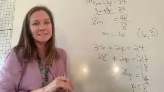 explanation basic solving linear systems:  linear combination/addition/elimination method