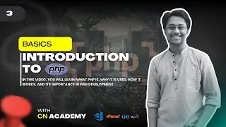Learn PHP Course Class 3  | PHP Variables, Data Types, Operators  and Constants Explained