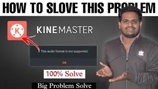 Kinemaster Audio Format Not Supported - How To Fix Audio Problem In Kinemaster - Audio Problem Solve