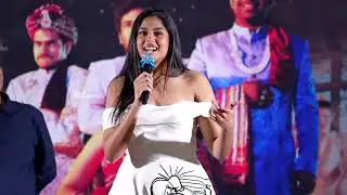 Faria Abdullah Speech at Paapi Paapi Promotional Song Launch Event