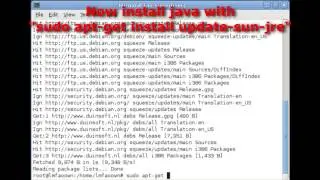 Linux - Installing Java through terminal