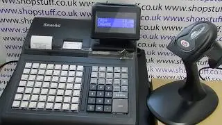 Sam4S ER-945 Cash Register Sales Demonstration & How To Use Instructions