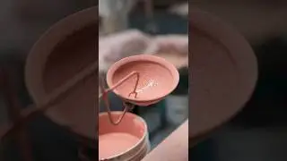 The FINISHED Crimson Clay Bowl