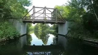 Storkower kanal 22 km - 21 km wejście na jezioro Storkower See