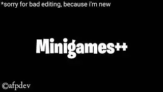 MINIGAMES++ || Mcpe Minigames Maps || by Afpdeveloper