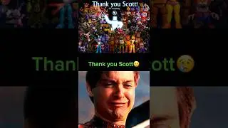 Thank you Scott for everything you did you us. 😢😭 #edit #fnaf #fnafmovie #scottcawthon #shorts