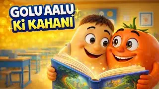 Aalu Ka Smart Beta | Hindi Cartoon Song for Kids | Golu Aalu Story
