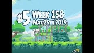 Angry Birds Friends Tournament Level 5 Week 158 Power Up Highscore Walkthrough