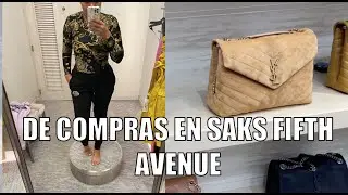 DE COMPRAS EN SAKS FIFTH AVENUE - VLOG