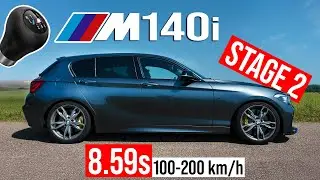 480HP & 700NM BMW M140i F20 RWD Manual Stage 2 Custom Tune | Dragy, Sound & Dyno