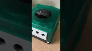 NGC New case, qoob pro chip turns now to an emulation cube #snes9xgx #msu-1 #gamecube