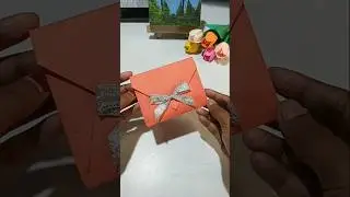DIY Paper Envelope Gift | Easy Handmade Envelope Craft ✉️craft