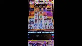 Win 130 Bonus Free Games Part 1 of 3 - Buffalo Ascension Slot Machine #slots #casino #win #shorts