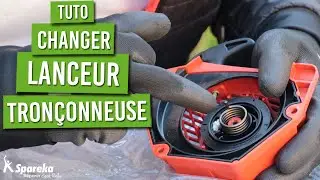 Changer la ficelle et le lanceur sur une tron&ccedil;onneuse : Tuto de r&eacute;paration