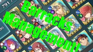 FEH: Managing the Barracks w/ Plesio Digger!