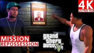 GTA V Mission Repossession Gameplay Walkthough No Commentary 4K Ultra HD