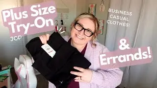 Plus Size Try- On & Daily Errands Vlog | Business Casual Edition