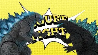 Битва фигурок! Хия против С.Х. MonsterArts Годзилла против Конга 2021 Heat Ray