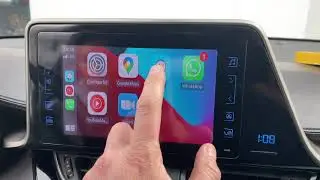 Carplay and Android auto integration for Toyota C-HR 2016-2019