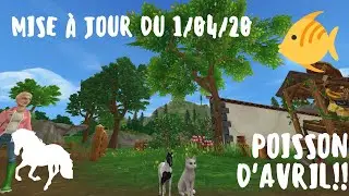 Mise &agrave; jour du 1er avril 2020 - Smallstable - Poisson d'avril (Starstable)