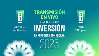 Reconocimiento Inversión en la República Dominicana