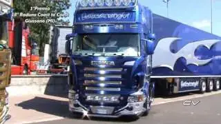 18° Raduno coast to coast truck team - 3 Scania Valcarenghi -