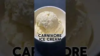 BEST Carnivore Ice cream #carnivore #diet #recipe #keto #dessert #icecream #fyp #foryou #shorts