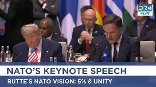 JUST IN: Mark Rutte Delivers Keynote at NATO Summit in The Hague | AC1G