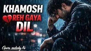 Khamosh Reh Gaya Dil 💔 | Original Sad Song | Heart Touching Breakup Song | Guru Melody AI