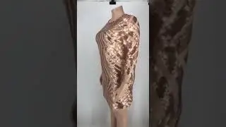 Glitter Dress Plus Size 4xl 5xl Sequin Sheer Dress Mesh Sleeve Tight champagne Vestido Lentejuelas