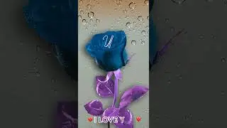 #U Letter Name Art video #status #lovestatus #whatsappstatus #name