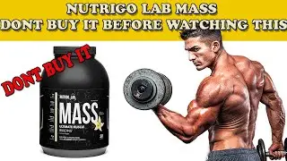 Nutrigo lab mass dont buy it before watching this ! -  Best Bodybuilding Supplements in 2020