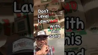 Lawn Leveling Tip and bare spots