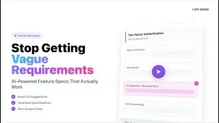 FeatureSpec Demo - AI-Powered Feature Specifications for Developers