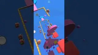 Pink Evil Cracker in COOKIE MAP JSC in Stumble Guys🍪😈