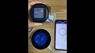 Wifi Tuya smart gas leak detector with Valve linkage work