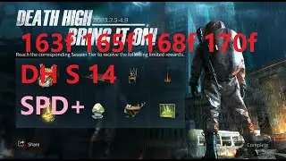 Death High Season 14 163F 165F 168F 170F SPD+ New Style  - LifeAfter