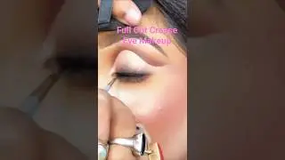 Full Cut Crease Eye Makeup Tutorial #shorts #eyemakeup #hairstyle