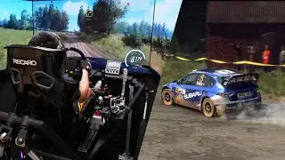 CRAZY SPEED DiRT Rally 2.0 - Subaru - Poland | Simucube 2 Ultimate - Full Motion Simulator