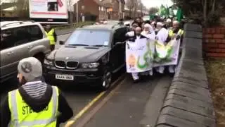 Eid Milaad UN Nabi (PBUH) Rally 2014 In Alum Rock, Birmingham , England, UK