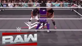 wwe 2k25 Raw- AJ Lee &Andrea Jackson's vs the Bella twins